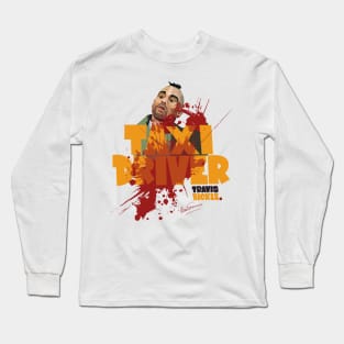 Taxi Driver Finale Tribute - Iconic Martin Scorsese Moment Long Sleeve T-Shirt